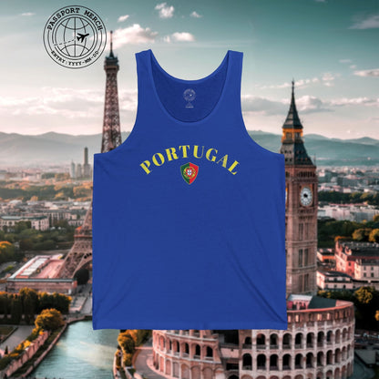 Portugal Coat of Arms Flag Shield Tank Top