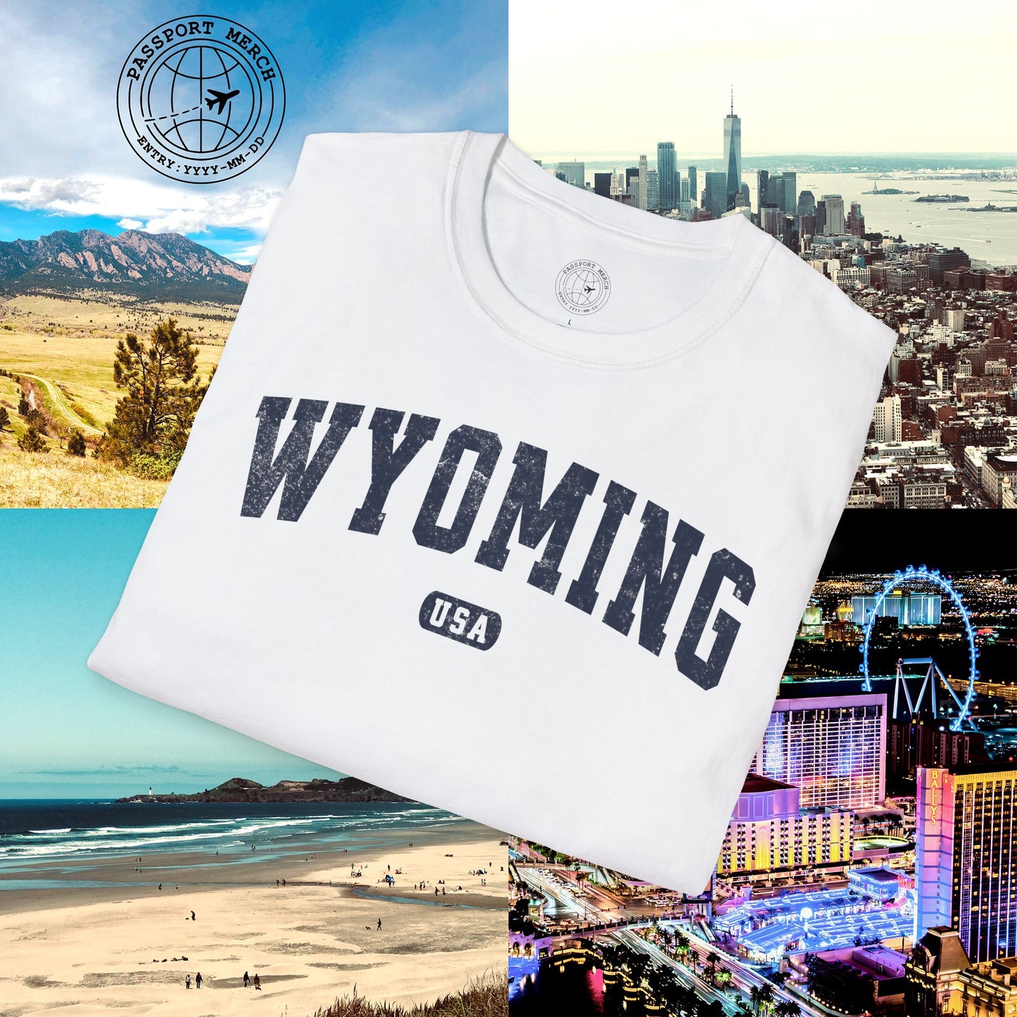 Classic Athletic, Wyoming (50 States Edition) T-Shirt