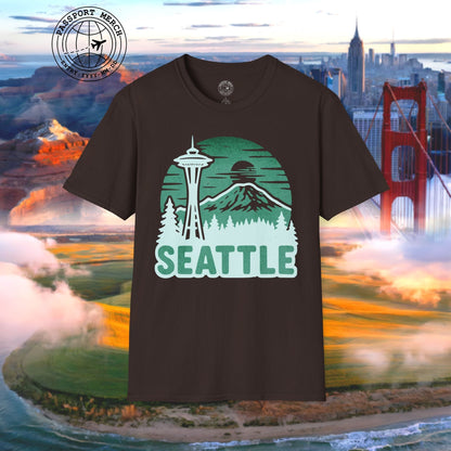 Seattle, Washington - 80's Vintage T-Shirt