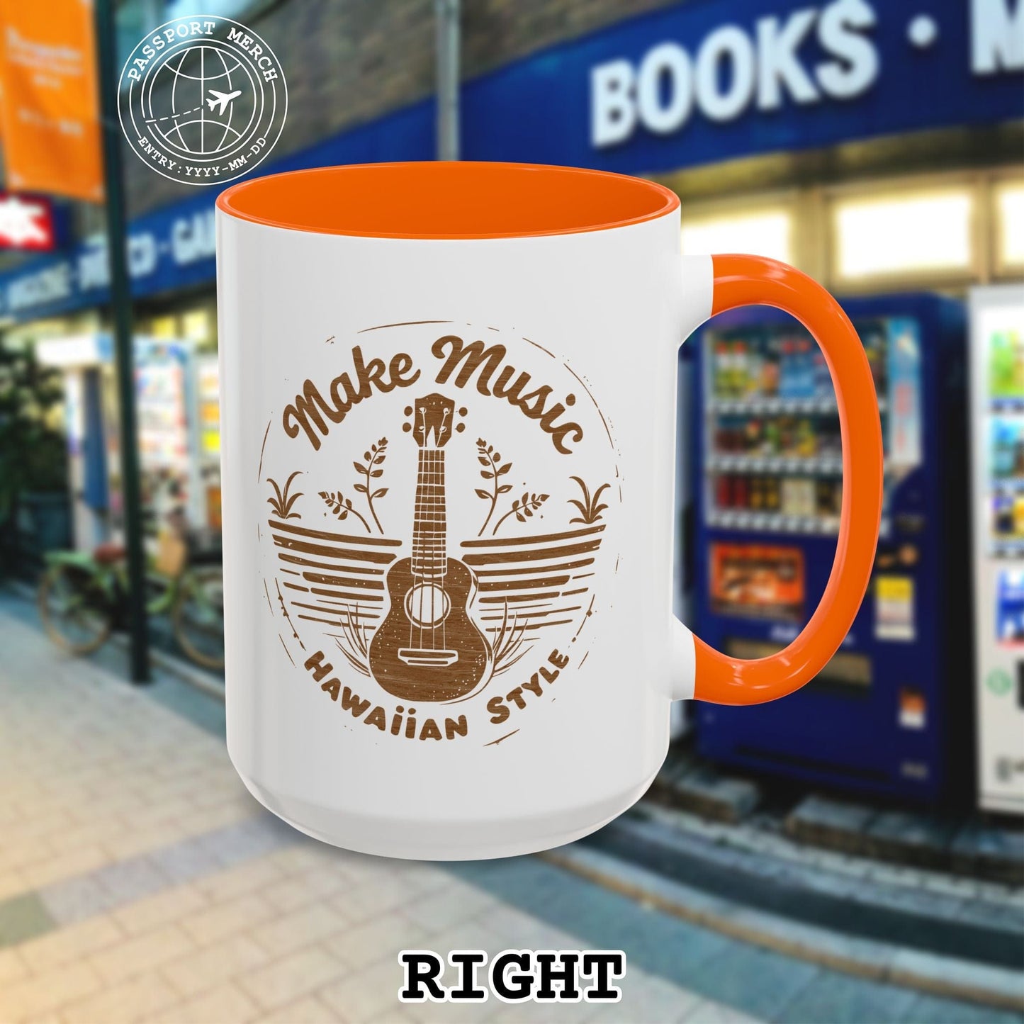 Make Music Hawaiian Style 15oz Mug