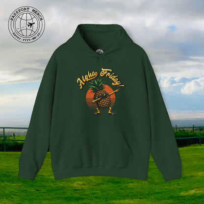 Aloha Friday Dabbing Pineapple Hawaii Hoodie