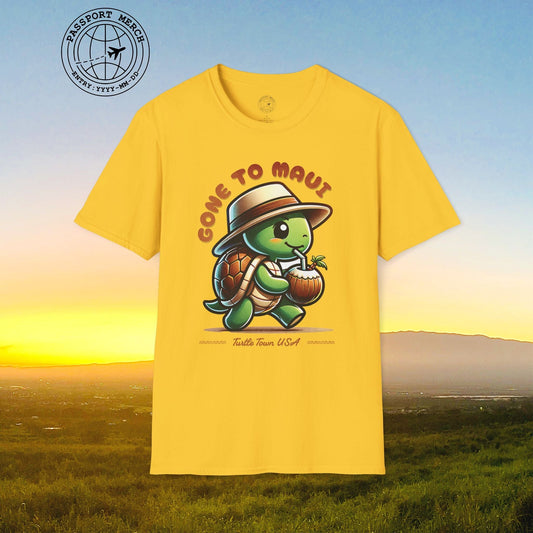 Gone to Maui, Turtle Town Hawaii T-Shirt
