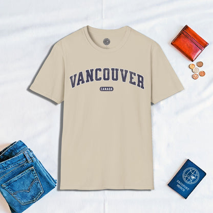 Classic Athletic, Vancouver Canada T-Shirt