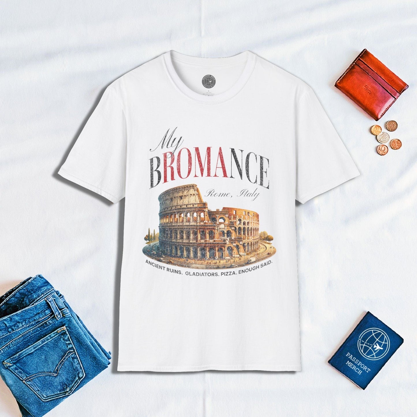 My bROMAance, Rome Italy T-Shirt