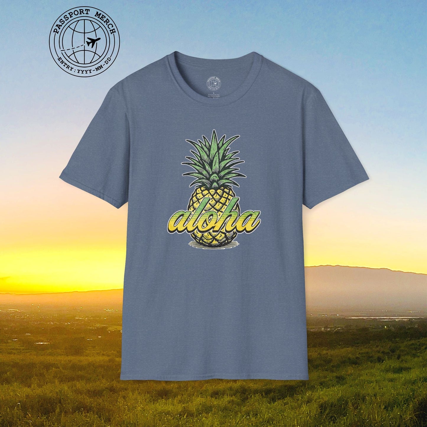 Maui Pineapple Aloha Hawaii T-Shirt