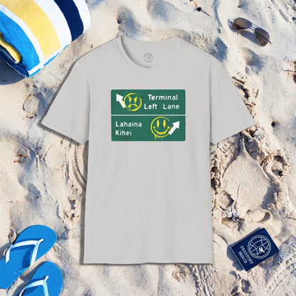 Signs of Wanderlust, 2 Faces of OGG, Maui, Hawaii T-Shirt