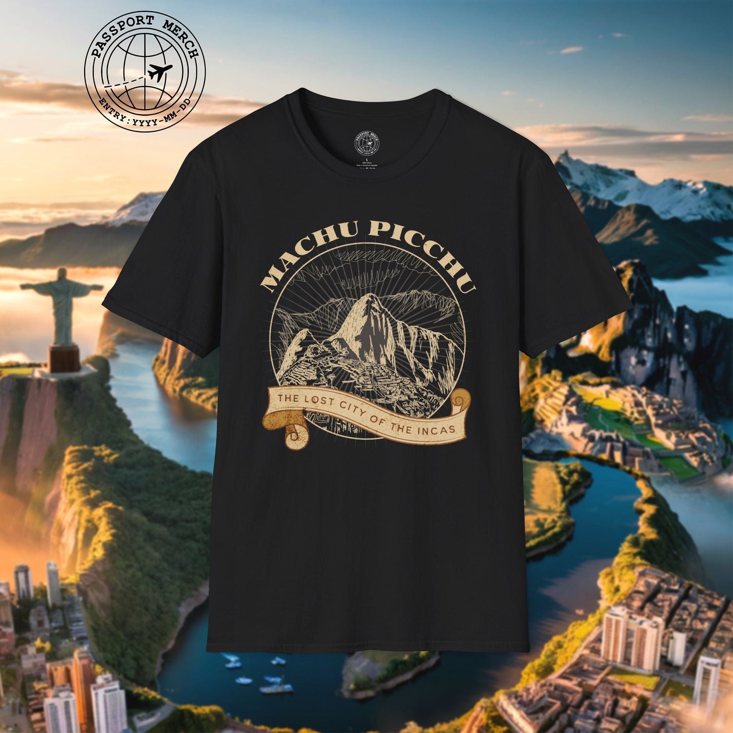 Lost City of Machu Picchu Peru T-Shirt
