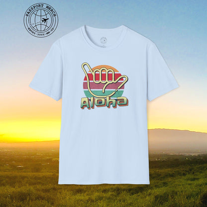 Vintage Retro Aloha Shaka, Hawaii T-Shirt