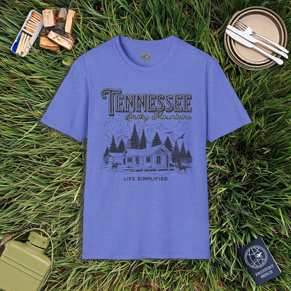 Life Simplified, Smoky Mountains Tennessee T-Shirt