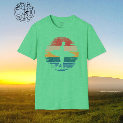 Retro Sun Surfer Dude T-Shirt
