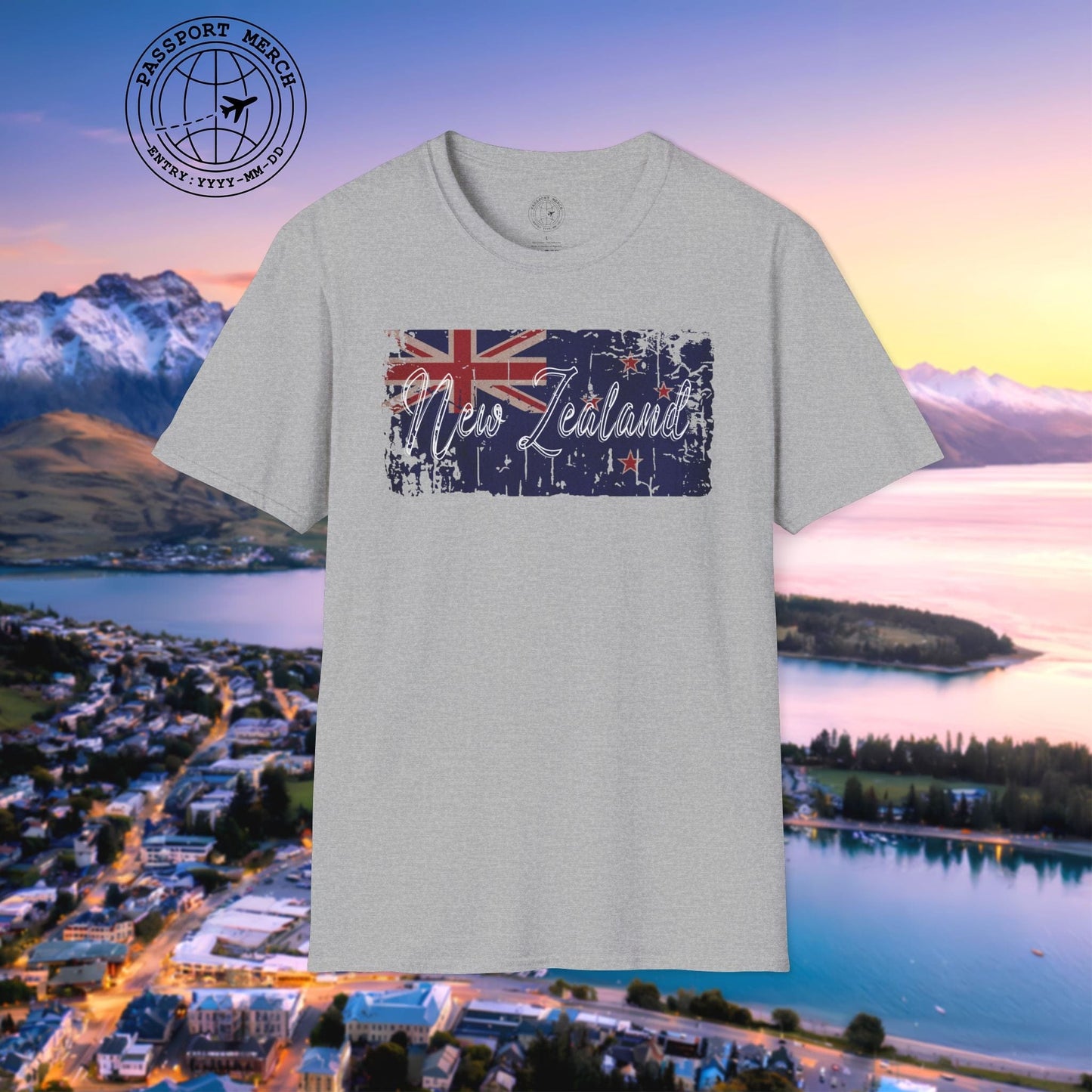 Vintage New Zealand Flag T-Shirt
