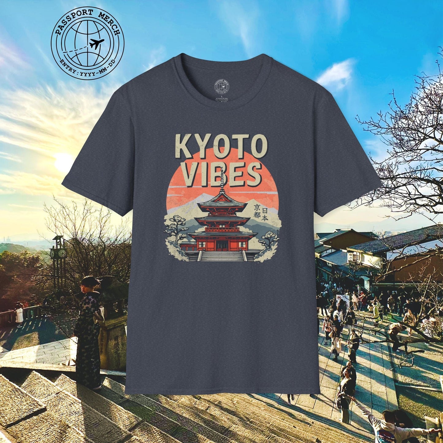 Vintage Kyoto Vibes, Japan T-Shirt