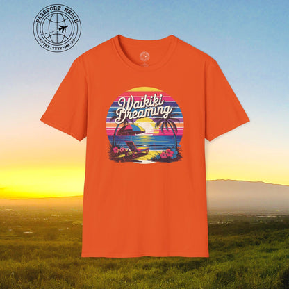 Retro Waikiki Dreaming, Hawaii T-Shirt