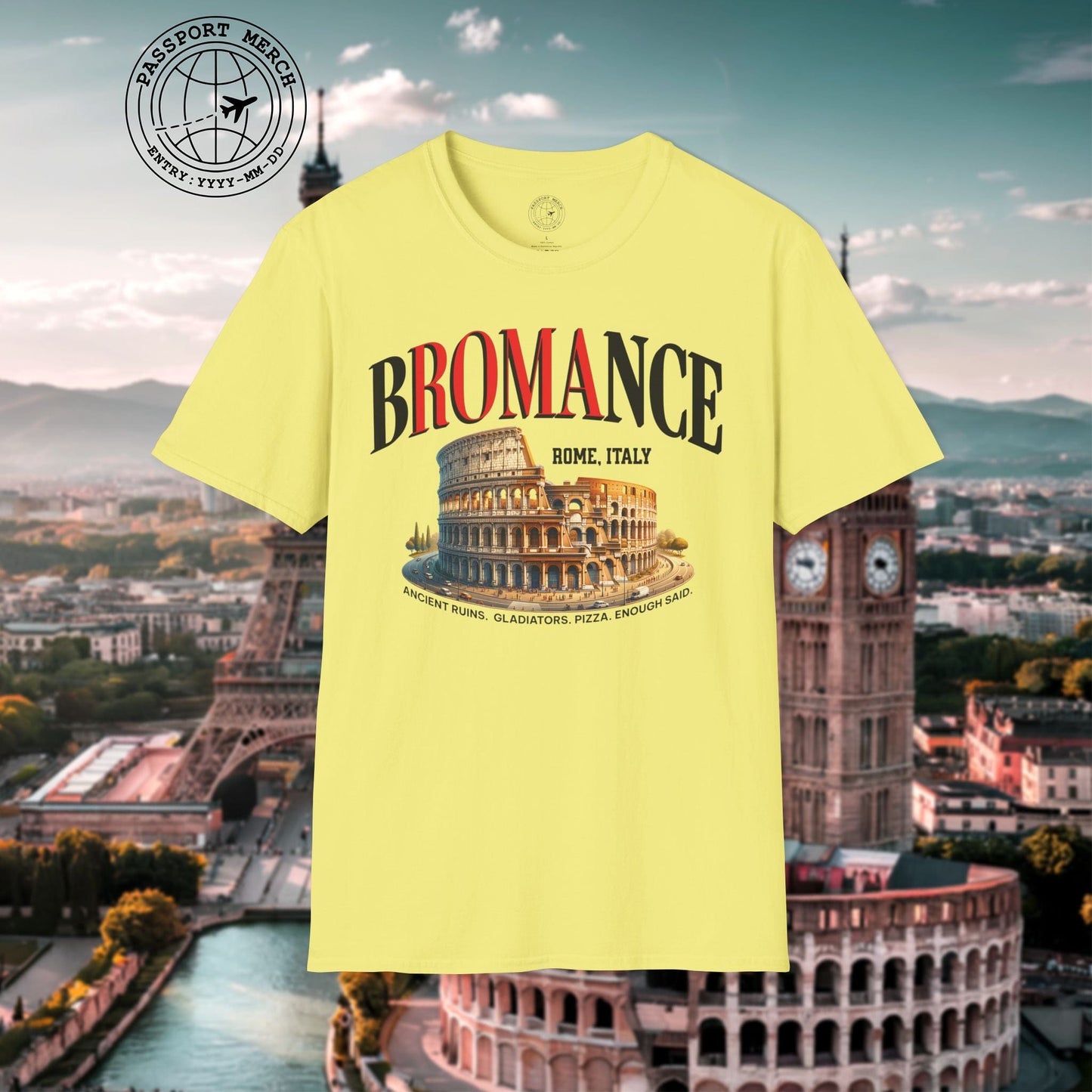 bROMAnce, Rome Italy T-Shirt