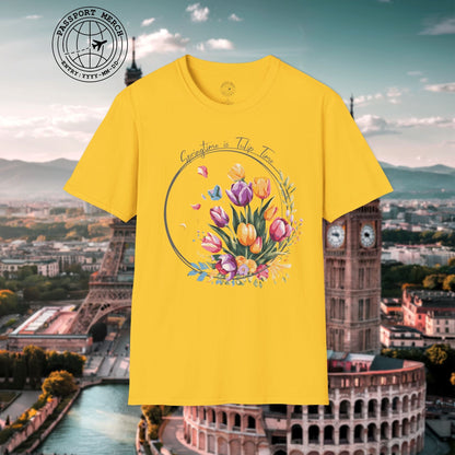 Springtime is Tulip Time in Holland T-Shirt