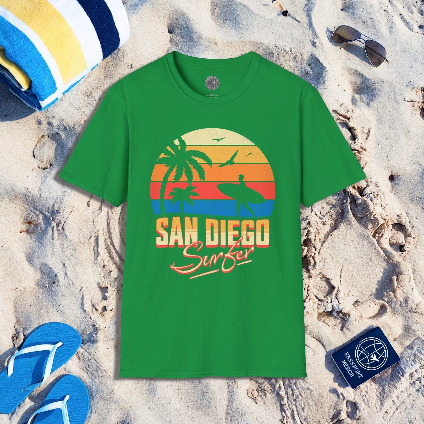 San Diego Surfer California T-Shirt