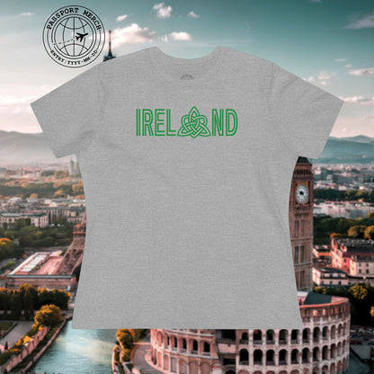 Ireland Celtic Trinity Love Knot, Womens Fit T-Shirt