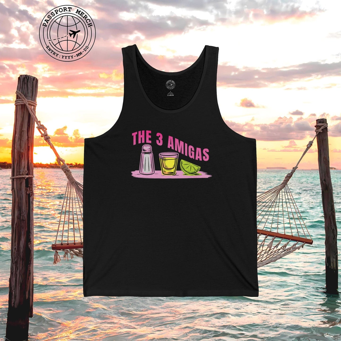 The 3 Amigas, Mexico Tank Top