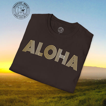 Retro Bling Aloha, Hawaii T-Shirt