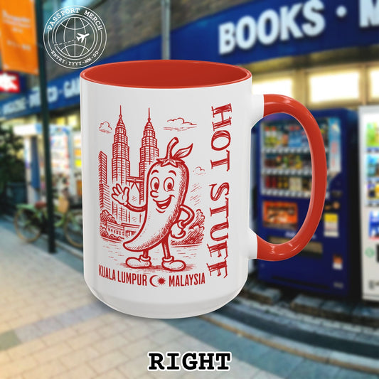 Hot Stuff, Kuala Lumpur, Malaysia 15oz Mug