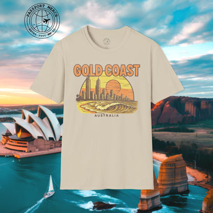 Gold Coast, Australia - 80's Vintage T-Shirt