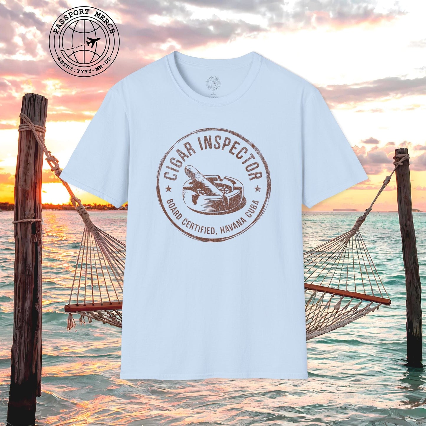 Board Certified Cigar Inspector, Havana, Cuba T-Shirt