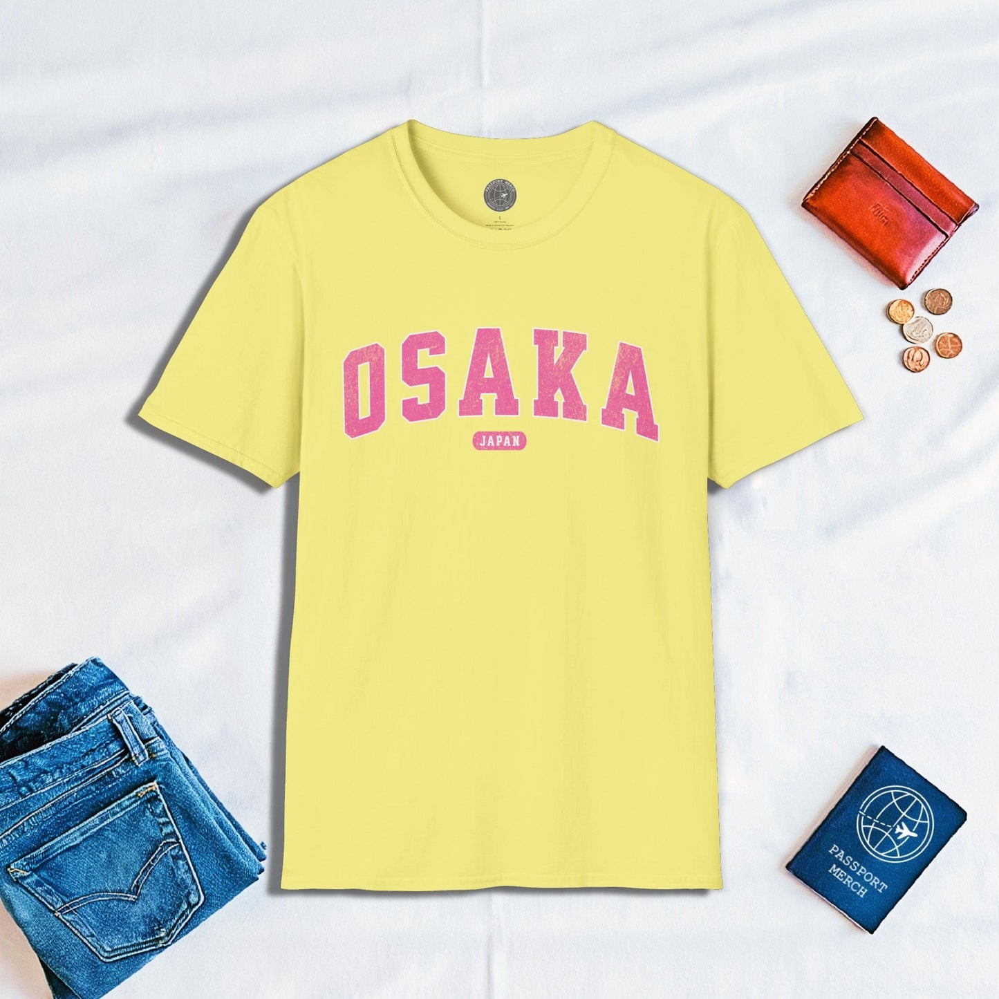 PINK Classic Athletic, Osaka Japan T-Shirt