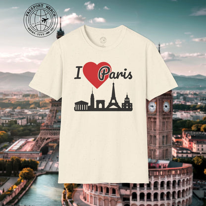 I Heart Paris France T-Shirt