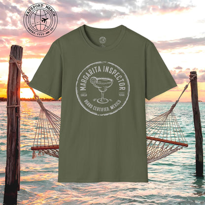 Board Certified Margarita Inspector, Mexico T-Shirt