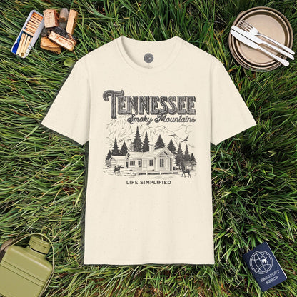 Life Simplified, Smoky Mountains Tennessee T-Shirt