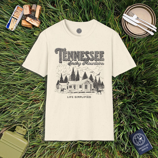 Life Simplified, Smoky Mountains Tennessee T-Shirt