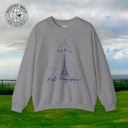 Paris C'est Magnifique France Crewneck