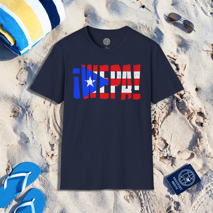 Wepa Puerto Rico Letter Flag T-Shirt