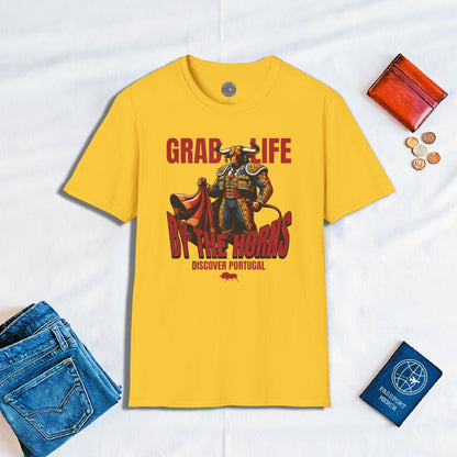 Grab Life By The Horns, Discover Portugal T-Shirt