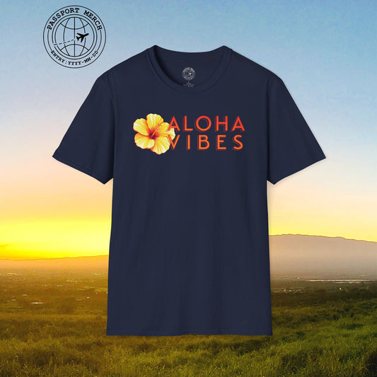 Sun-Kissed Hibiscus Aloha Vibes, Hawaii T-Shirt