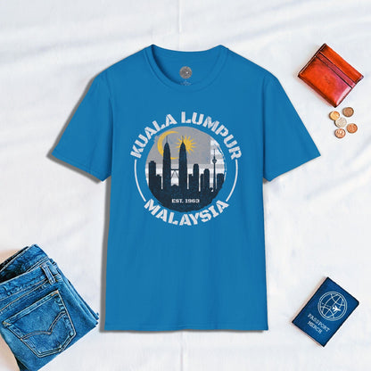 Kuala Lumpur Malaysia, Crescent and Star T-Shirt