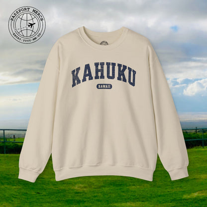 Classic Athletic, Kahuku, Hawaii (Fan Service) Crewneck