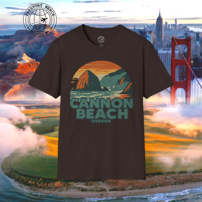 Cannon Beach, Oregon - 80's Vintage T-Shirt
