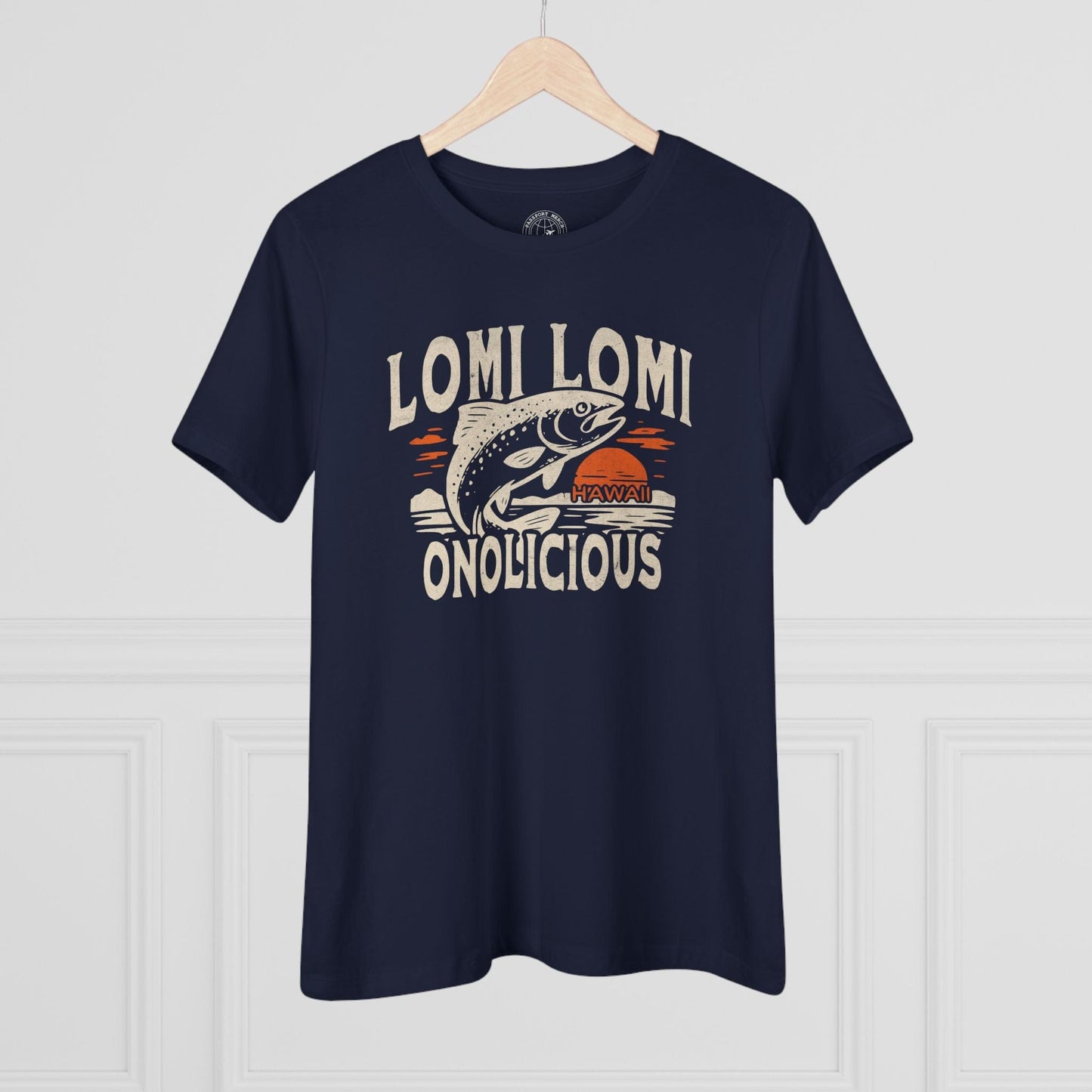 Onolicious Lomi Lomi Salmon, Hawaii, Womens Fit T-Shirt