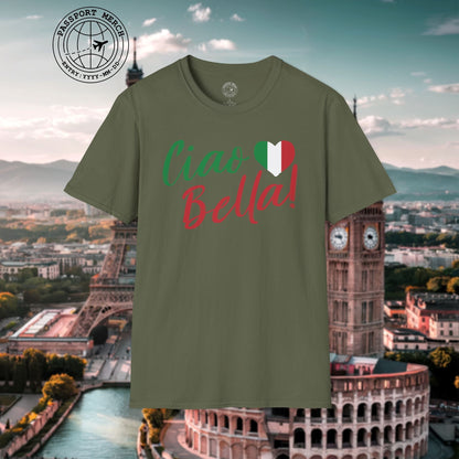 Ciao Bella Heart Italy T-Shirt