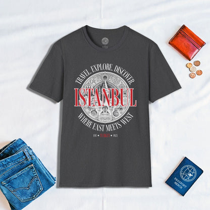 Travel Explore Discover Istanbul Turkey T-Shirt