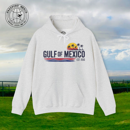 Vintage Retro Gulf of Mexico Hoodie