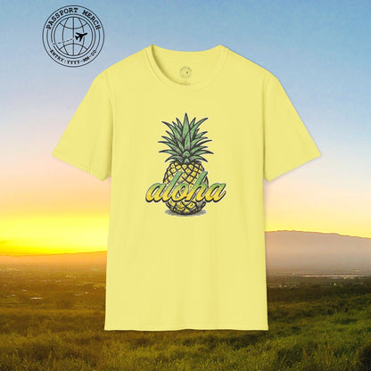 Maui Pineapple Aloha Hawaii T-Shirt