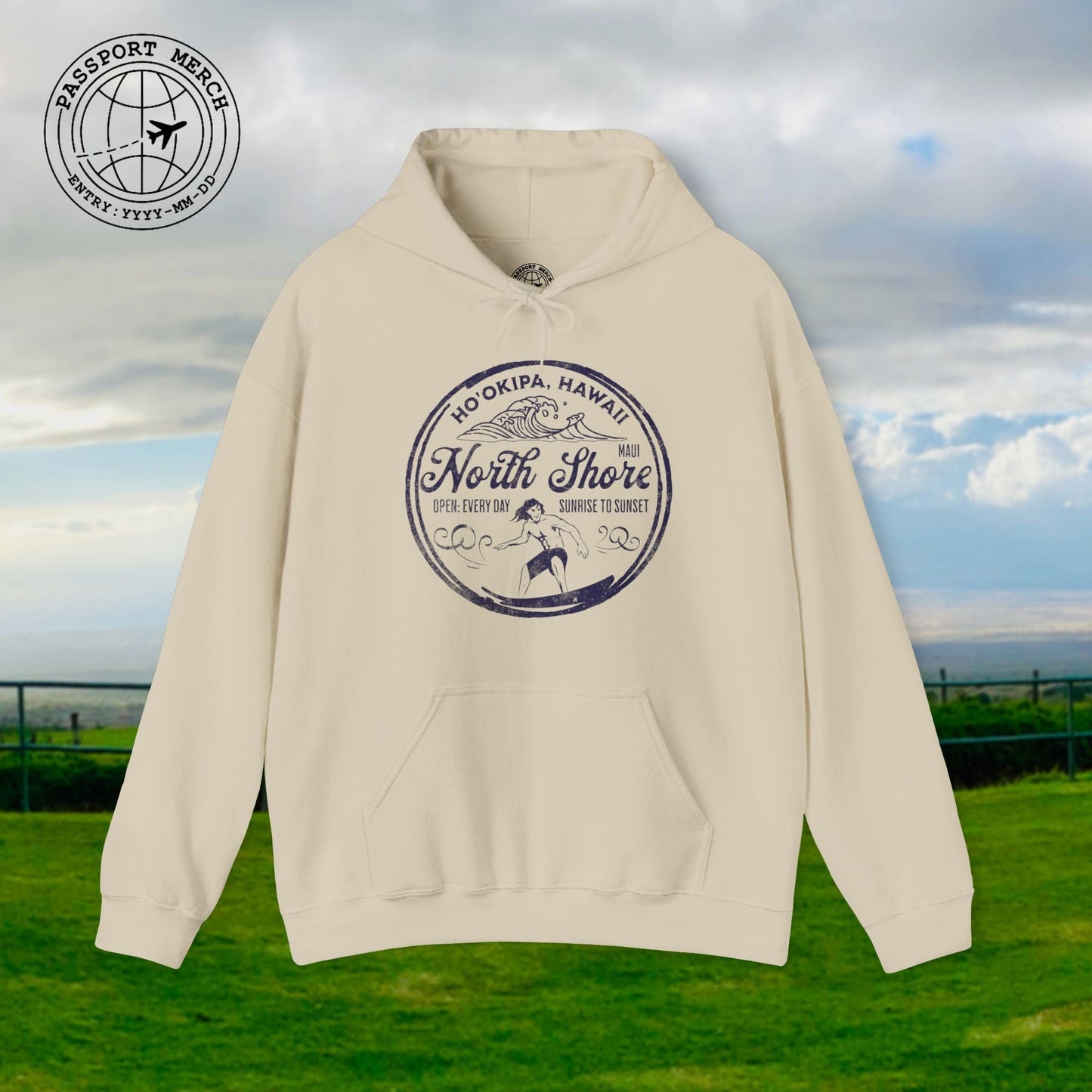 Ho'okipa North Shore, Maui, Hawaii Hoodie