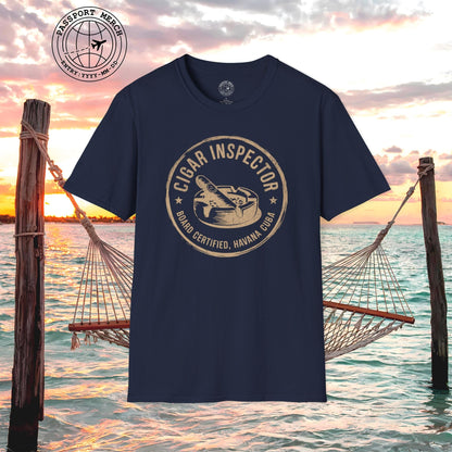 Board Certified Cigar Inspector, Havana, Cuba T-Shirt
