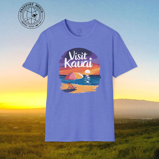 Retro Visit Kauai Hawaii T-Shirt