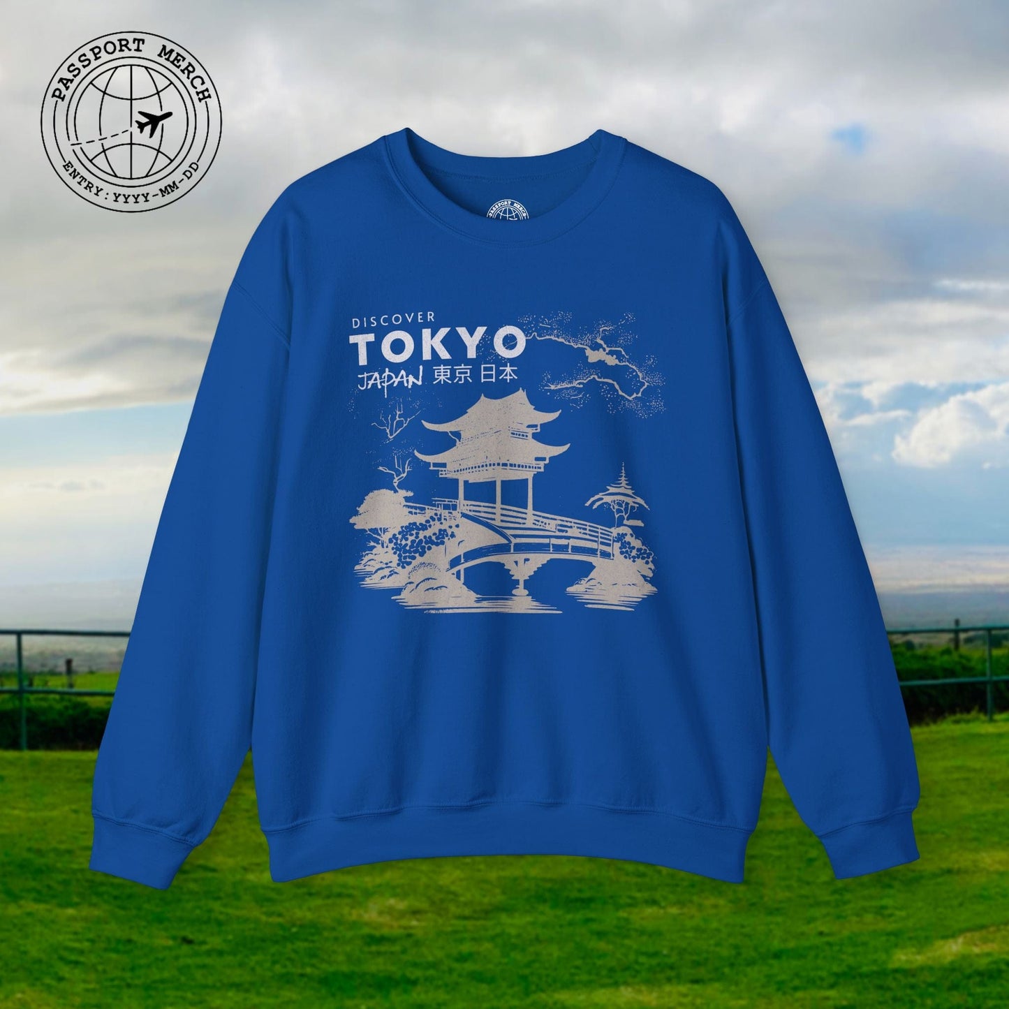 Discover Tokyo Japan Crewneck