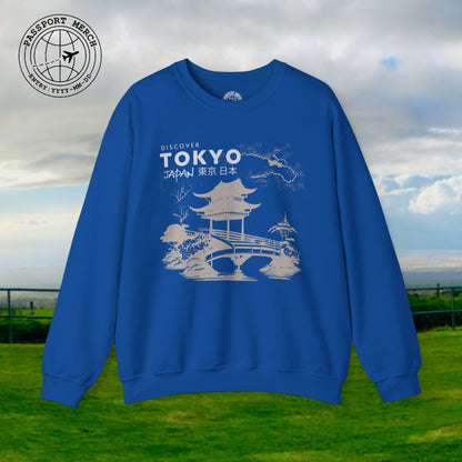 Discover Tokyo Japan Crewneck