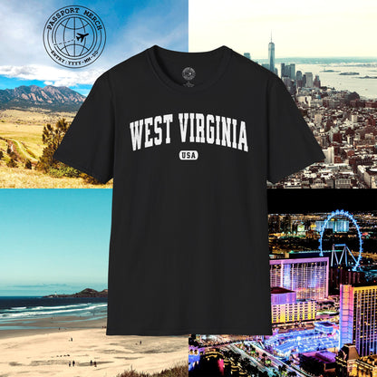 Classic Athletic, West Virginia (50 States Edition) T-Shirt