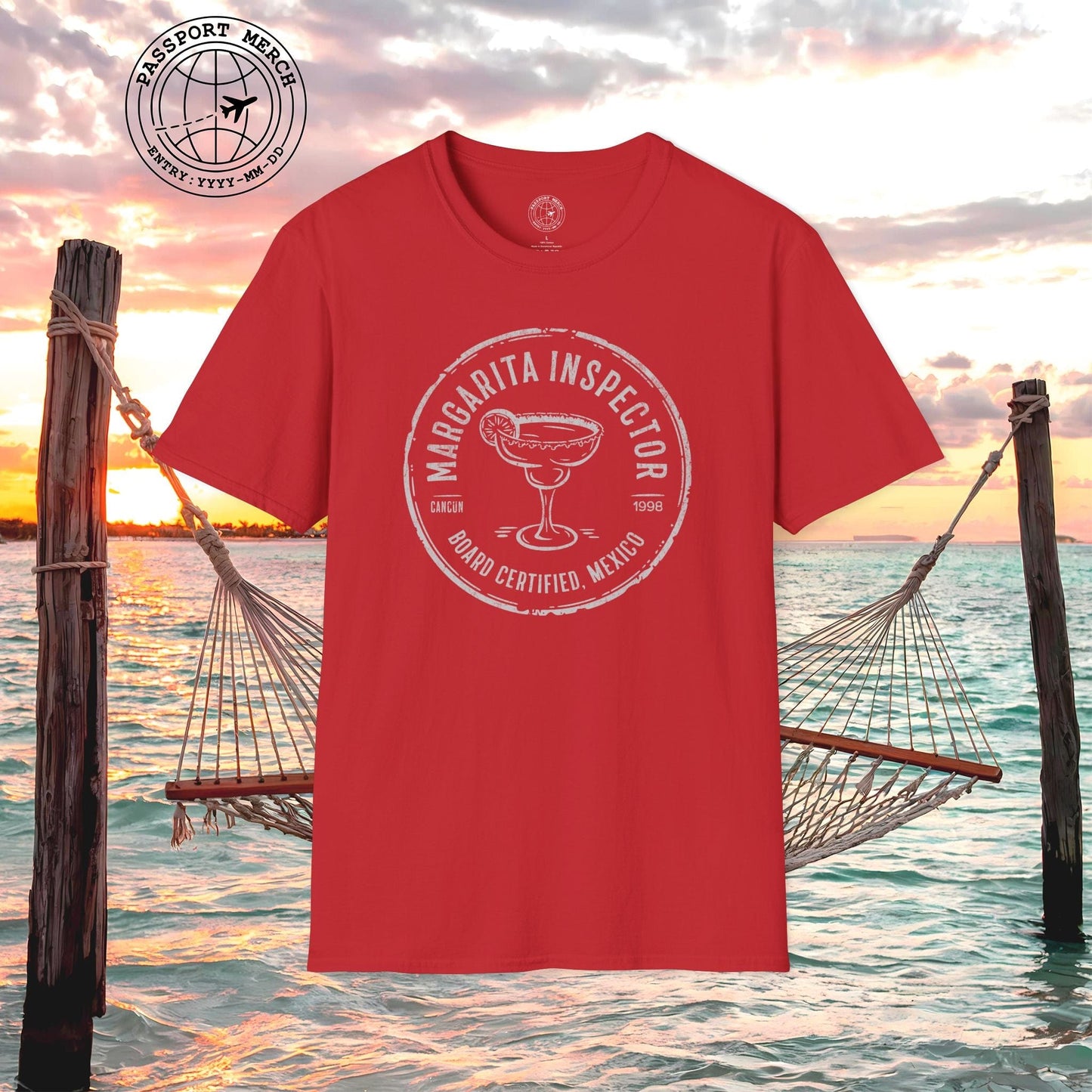 Board Certified Margarita Inspector, Mexico T-Shirt